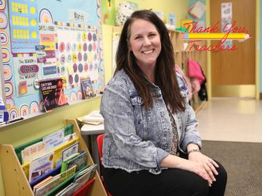 Marseilles Elementary kindergarten teacher fosters family spirit in class