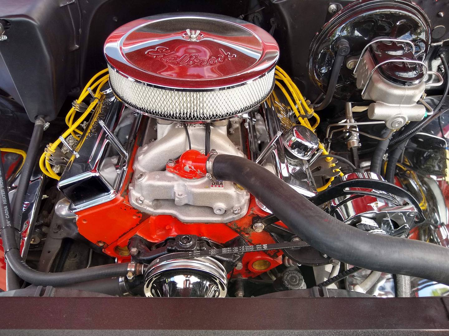 Photos by Rudy Host, Jr. - 1972 Chevy Cheyenne C-10 Engine