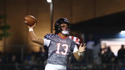 Jonas Williams, Lincoln-Way East overcome sluggish start to finish fast against Homewood-Flossmoor