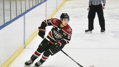 ‘He’s relentless’ With his season at Harvard canceled, Sean Farrell shines for Chicago Steel