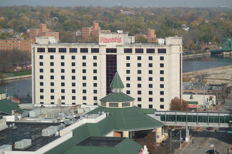 Harrah's Casino in downtown Joliet. Tuesday, Nov.16, 2021 in Joliet.