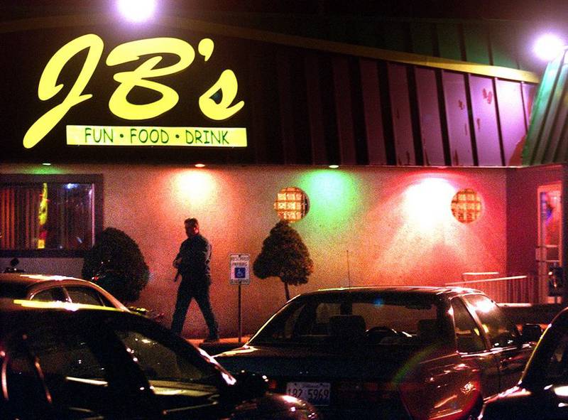 JB’s Pub in Elgin was the scene of the tragic shooting in April 2001.