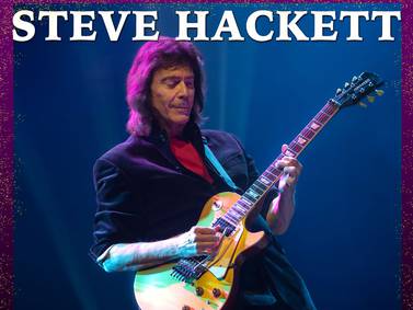 Guitarist Steve Hackett to perform classic Genesis music at Rialto Square Theatre