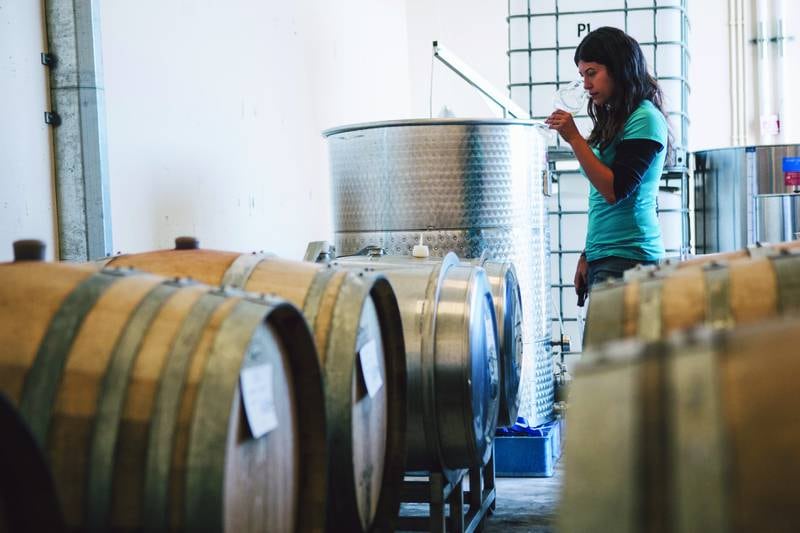 Stoller founding wine maker Melissa Burr
