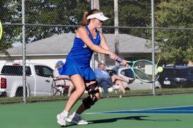 Photos: Princeton vs. Peoria Christian girls tennis