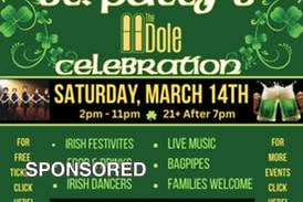 Everyone’s Irish at The Dole on Saturday, March 14th