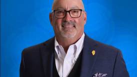 Gary Grizaffi receives award from Illinois Association of School Business Officials