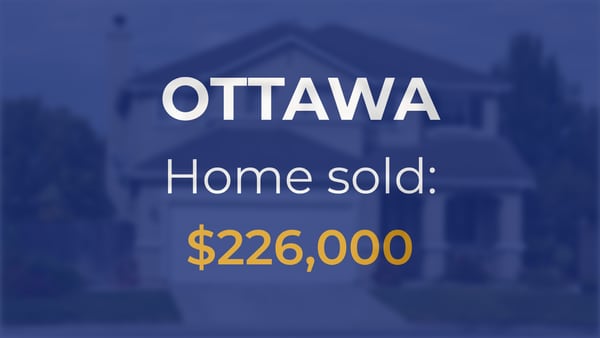 Single-family home in Ottawa sells for $226,000
