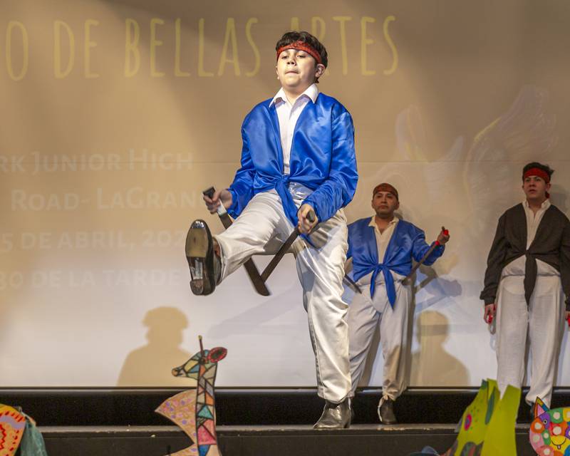 Performances at The Expo de Bellas Artes on Friday, April 25, 2025 at Park Junior High School in La Grange.