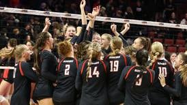 Photos: Class 4A State volleyball- Benet Academy vs Barrington 