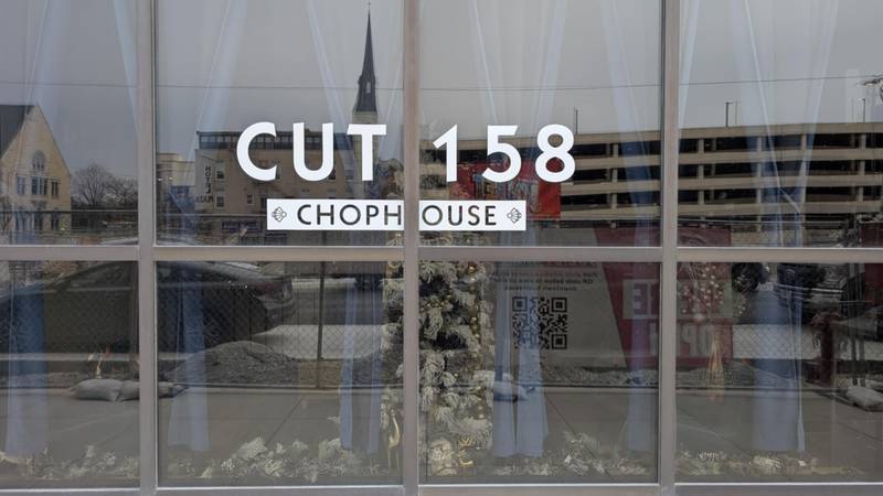 CUT 158 Chophouse. is seen Thursday, Dec. 19, 2024 at 110 N. Chicago St. in Joliet.