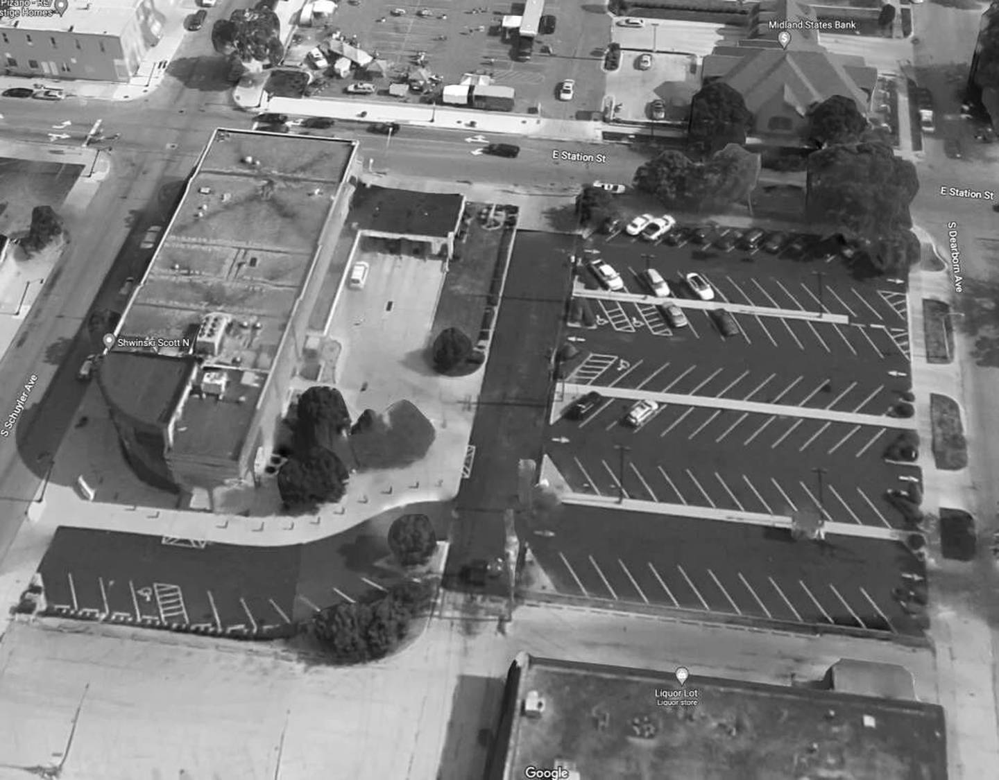 J. Jeffers & Co. apartment project aerial view