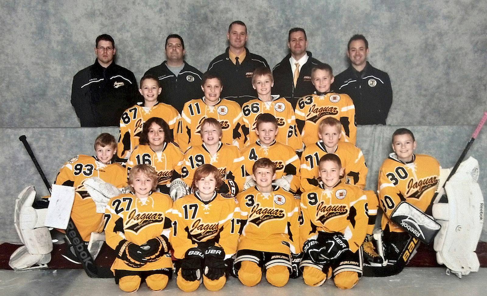 Squirt AA team represents Jaguars in Wolves Cup at Inwood Ice Arena ...