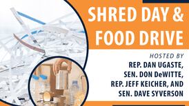 Local lawmakers to hold free shred event and food drive in Elburn