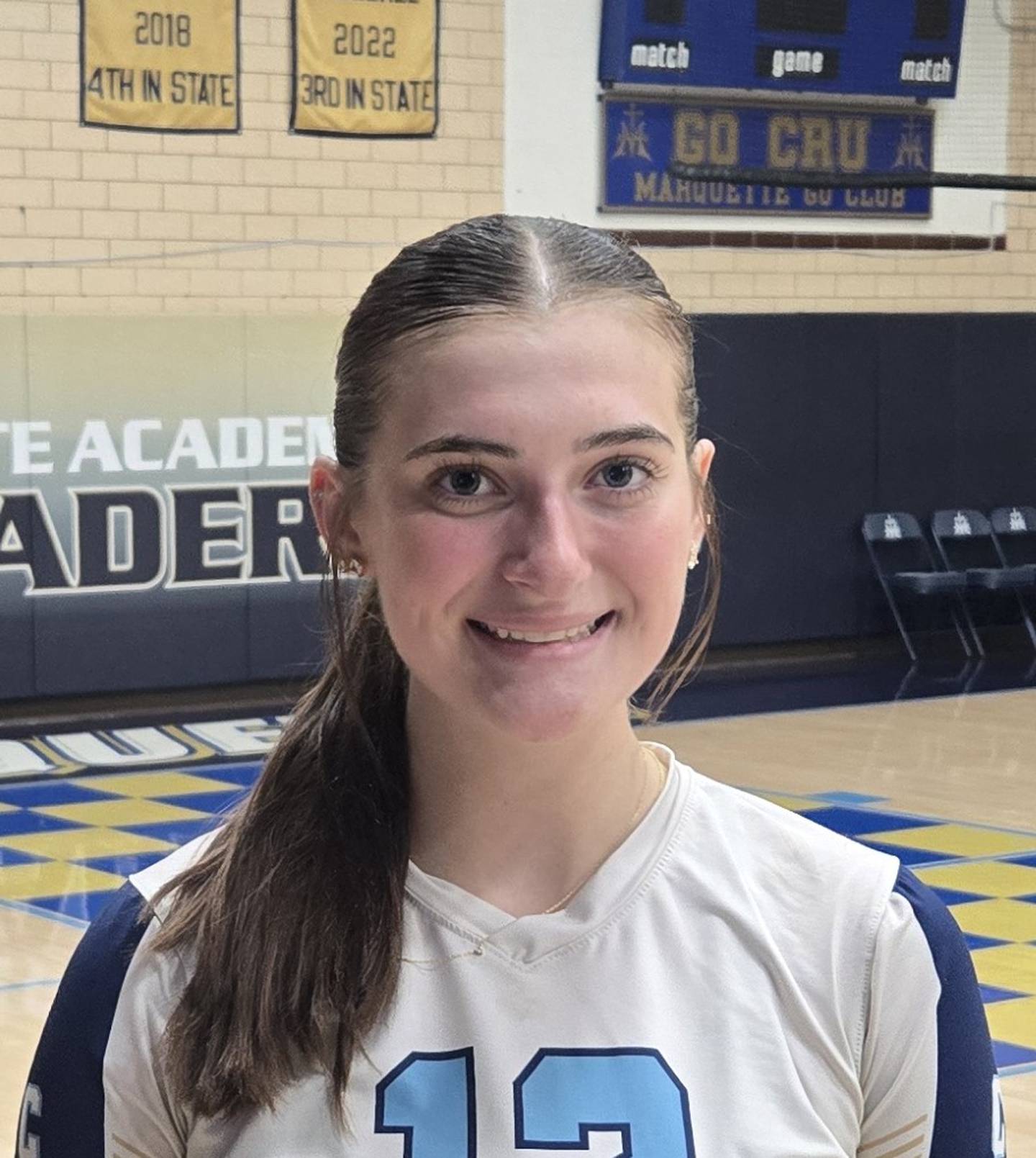 Marquette sophomore Kinley Rick