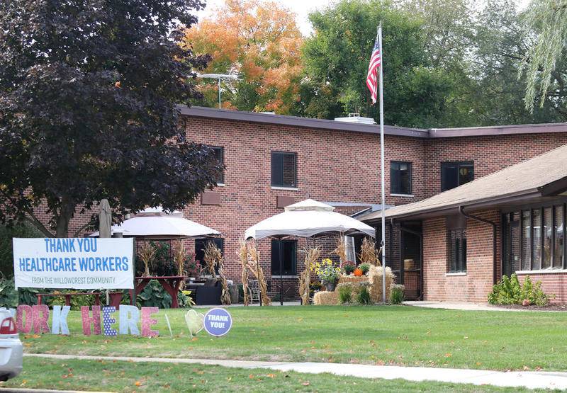 Willow Crest Nursing Pavilion in Sandwich is seen Oct. 6.