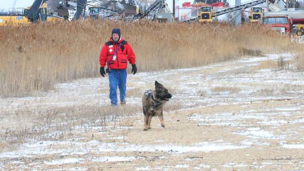 Photos: Search continues in Utica for missing person