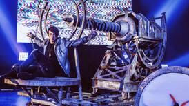 Reza goes big in mixing magic and pop culture