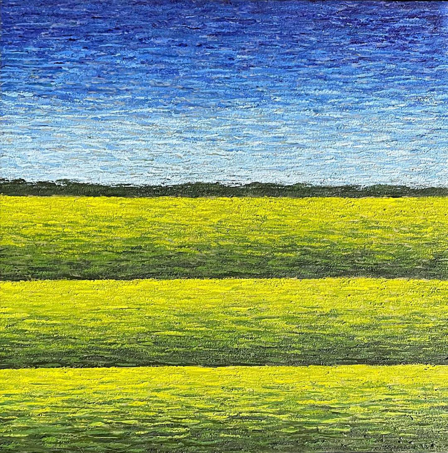 Bob Fesser -- Summertime 1 (encaustic)