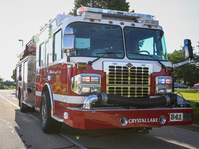 Crystal Lake Fire and Rescue, with help from police, public works and residents, rescued two girls who entered a storm drain and got lost inside the system on Tuesday, June 21, 2022.