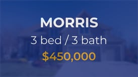 Morris: Single-family home sells for $450,000