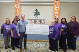 Timbers of Shorewood donates $16,000 Alzheimer’s Association Illinois Chapter
