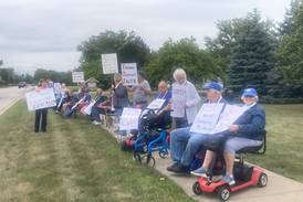 Shorewood seniors, neighbors make ‘good trouble’ protesting ICE, federal budget cuts