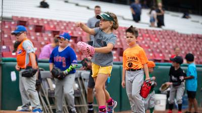 Photos: Youth clinic with the Kane County Cougars