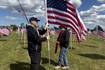 Memorial Day installation Field of the Fallen in Cary through Monday 
