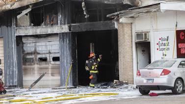 Photos: Fire breaks out at C&K Undercar Specialists in Sterling