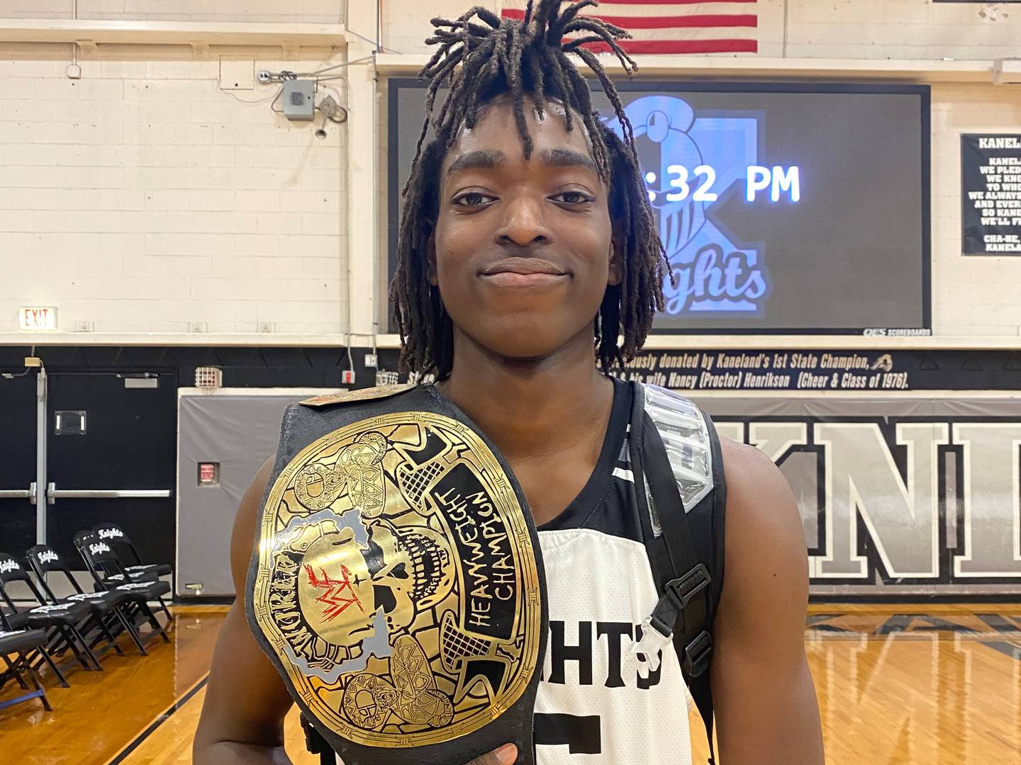 Kaneland junior Freddy Hassan