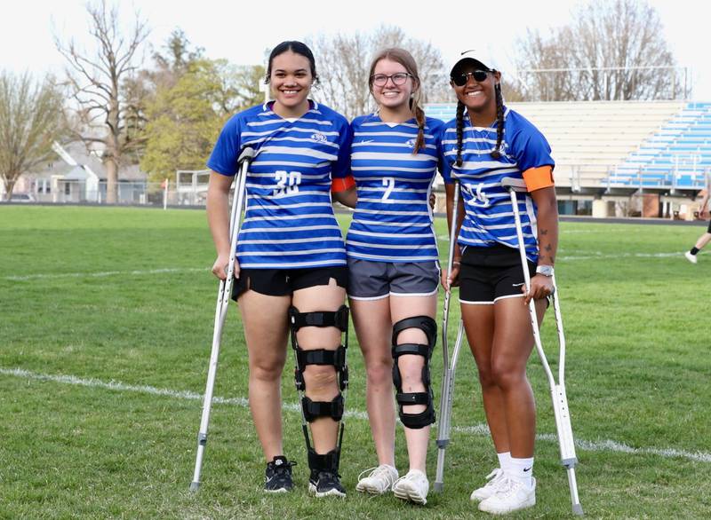 Emma Kruse-Carter, Nora Schneider and Mariah Hobson