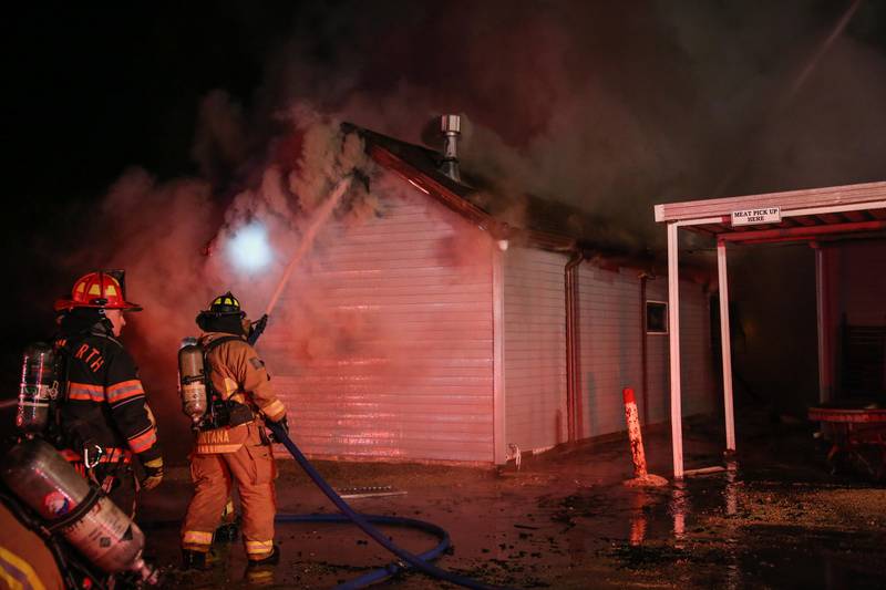 The Harvard Fire Department was called to 22701 Oak Grove Road, Harvard, at 7:44 p.m. Saturday, March 18, 2023, for a fire at the Olague Farms Meat Packing. Damage was estimated at $1 million.