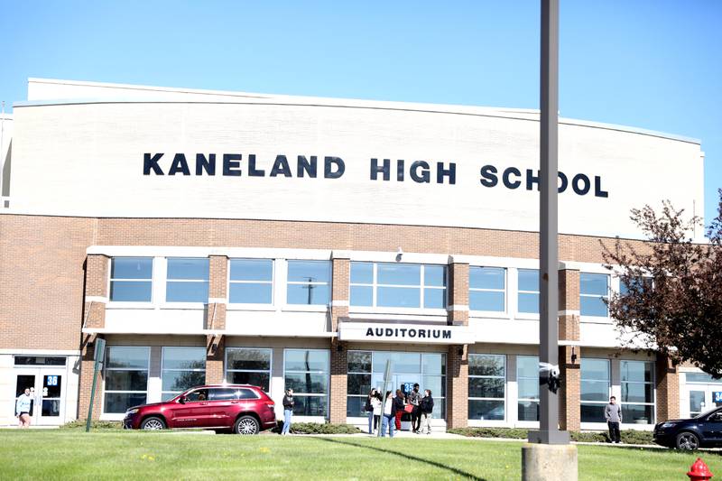 A small fire was reported in a bathroom at Kaneland High School on Wednesday, May 3, 2023. All students and staff were evacuated, and classes were canceled for the rest of the day.