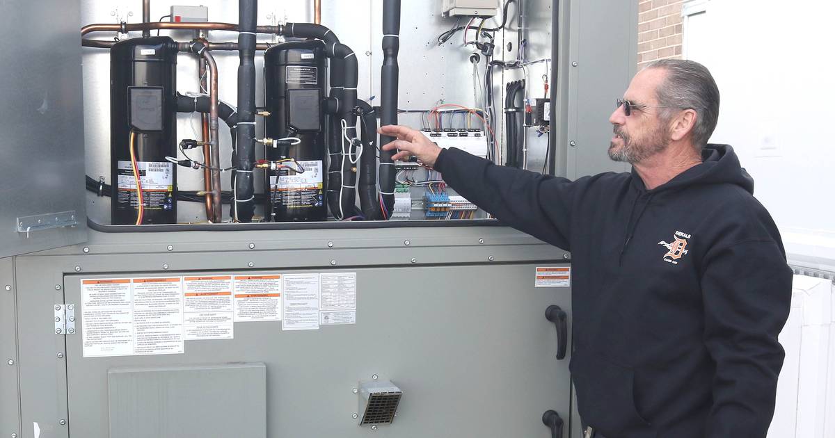 DeKalb District 428 uses M in COVID relief funds for new air conditioning at Huntley Middle School – Shaw Local