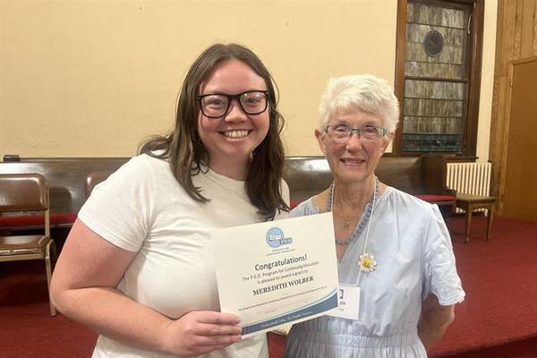 Polo’s Wolber receives PEO grant to pursue master’s degree