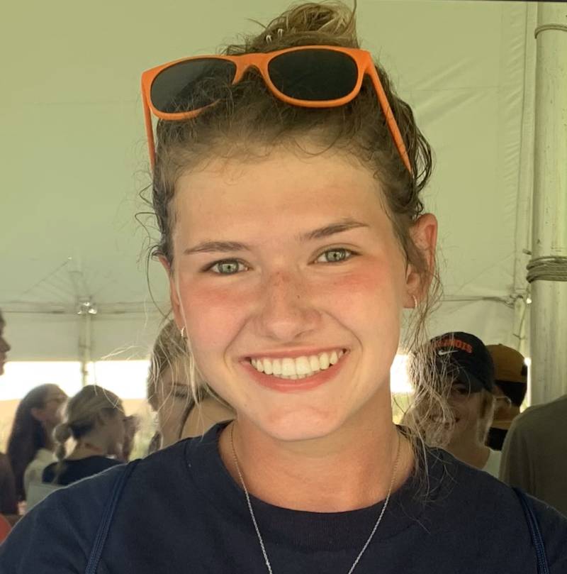 Nicole Dudek, recreation intern at Geneva Park District.