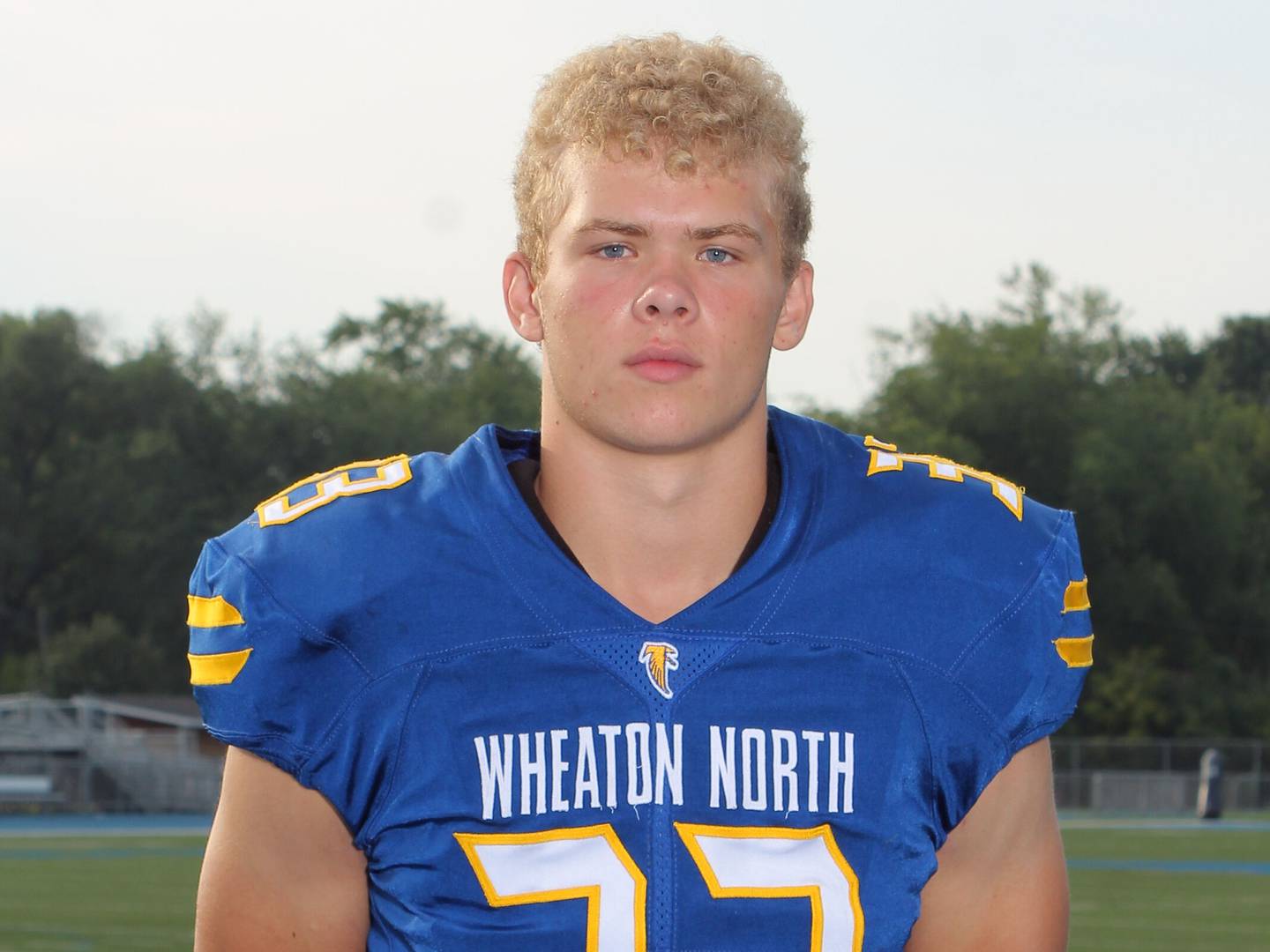 Wheaton North junior linebacker Ross Dansdill