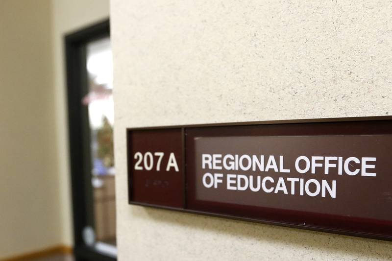 The Regional Office of Education is seen on Friday, Dec. 10, 2021, at the McHenry County Administration Building in Woodstock.