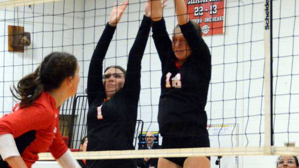 Photos: LaMoille volleyball