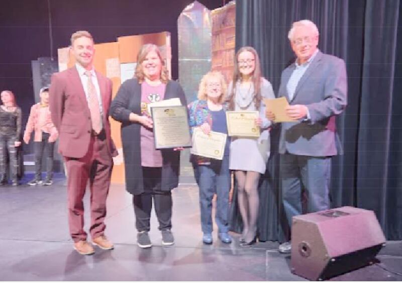 Putnam County High School held a ceremonial lighting Nov. 21 of the auditorium.