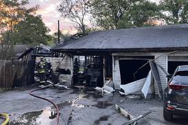Lockport garage fire under investigation