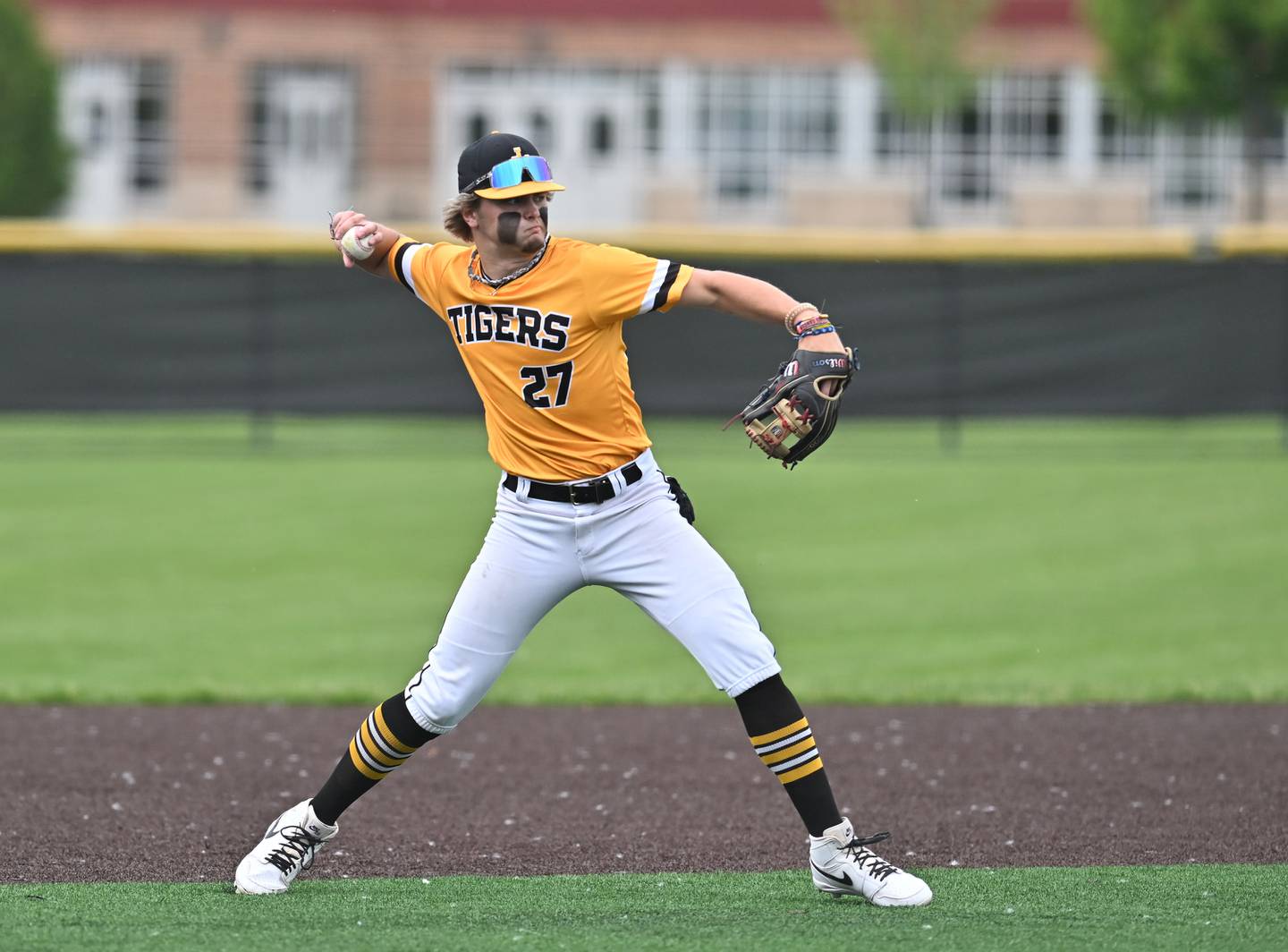 Joliet West's Ryan Sobun in action during the 4A Joliet West regional game against Richards on Thursday, May. 29, 2025, at Joliet.