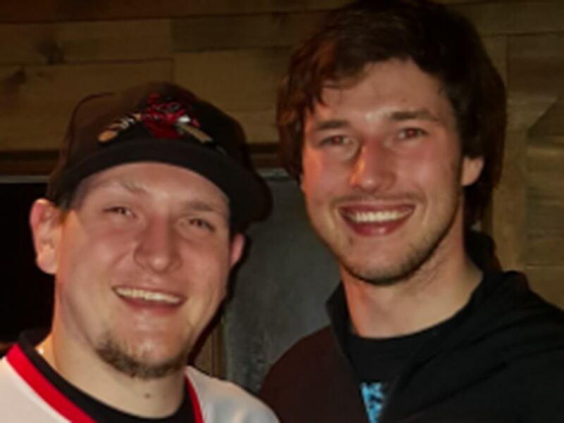 Chance Blumhorst (left) has been named as the head boys basketball coach at LaMoille High School and his brother, Trae, has been named as head coach at DePue High School.