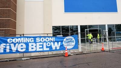 Photos: Front doors installed at Five Below in Peru