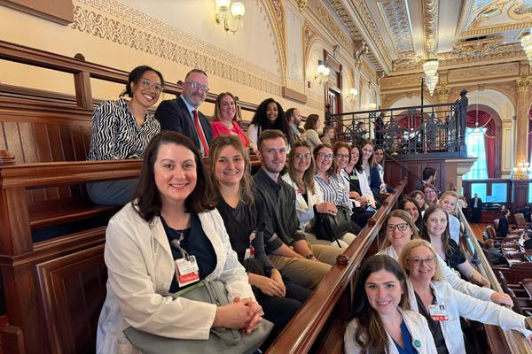 OSF nurses advocate for patients during inaugural Nurses Day at the Capitol