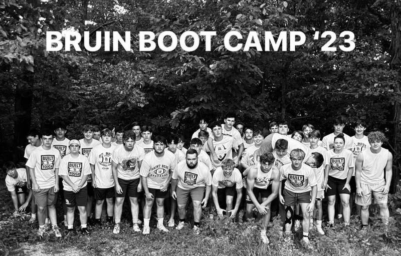 St. Bede has canceled Thursday's 7-on-7 due to the heat. In its place, they are holding the "Bruin Boot Camp '23" schemed by assistant coach Bill Booker.