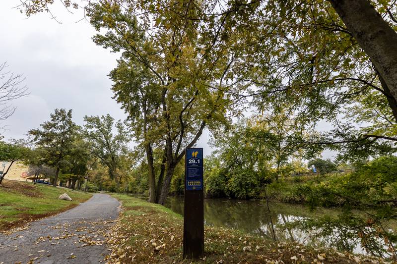 The I&M Canal Trail is somewhere folks can go to take in fall foliage, as pictured on Oct. 15, 2025.