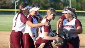 Photos: Richmond-Burton at Marengo softball; Marengo wins 2-0