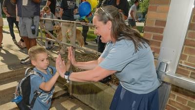 Photos: St. Charles students arrive for first day of new school year